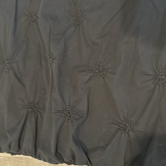 Rene Derby black lined zip back skirt size small - Picture 2 of 7